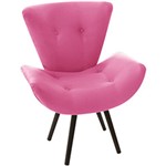 Ficha técnica e caractérísticas do produto Poltrona Thais Tecido Suede Pink - American Comfort