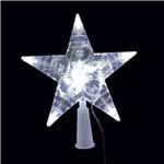 Ficha técnica e caractérísticas do produto Ponteira Estrela Led Branca 17 Cm 220 V