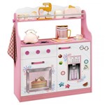 Ficha técnica e caractérísticas do produto Porta Brinquedos Kitchen Branco Rosa Acetinado Móveis Estrela - Moveis Estrela