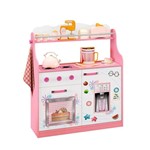 Ficha técnica e caractérísticas do produto Porta Brinquedos Kitchen Branco/Rosa - Móveis Estrela - Moveis Estrela