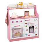 Ficha técnica e caractérísticas do produto Porta Brinquedos Kitchen Branco/rosa - Móveis Estrela
