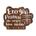 Ficha técnica e caractérísticas do produto Porta Chaves Energias Positivas
