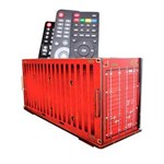 Ficha técnica e caractérísticas do produto Porta Controle Container - Vermelho