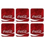 Ficha técnica e caractérísticas do produto Porta-Copos Coca-Cola Logo
