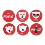 Ficha técnica e caractérísticas do produto Porta Copos - Coca Cola Polar Bears Vermelho
