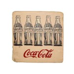 Ficha técnica e caractérísticas do produto Porta Copos de Resina Coca Cola
