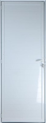 Ficha técnica e caractérísticas do produto Porta De Alumínio Lambril 2,10 X 0,70 Direita Linha All Soft Cor Branco