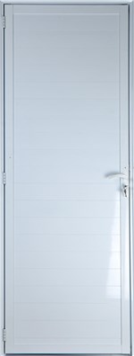 Ficha técnica e caractérísticas do produto Porta de Alumínio Lambril Cor Branco 2,10 X 0,70 Direita Linha All Soft