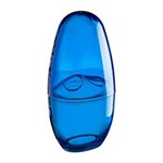 Ficha técnica e caractérísticas do produto Porta Escova com Tampa Spoom Azul Coza - Azul