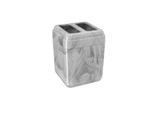 Ficha técnica e caractérísticas do produto Porta-escova Cube Cor Mármore Branco - Arrivo Mobile