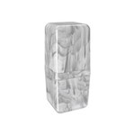 Ficha técnica e caractérísticas do produto Porta Escova Cube Plastico - BRANCO