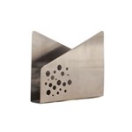 Ficha técnica e caractérísticas do produto Porta-Guardanapo em Aço Inox Pampulha - Prata