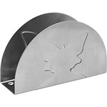 Ficha técnica e caractérísticas do produto Porta Guardanapo Inox 15cm - Meridional