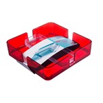 Ficha técnica e caractérísticas do produto Porta Guardanapo Modular Coza Vermelho