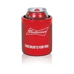 Ficha técnica e caractérísticas do produto Porta Lata Budweiser 350ml em Alumínio PR8237 - VERMELHO