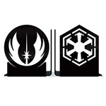 Ficha técnica e caractérísticas do produto Porta Livros Jedis Vs Sith