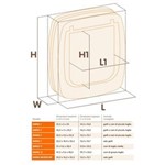Ficha técnica e caractérísticas do produto Porta Passagem Swing Ferplast Marrom Modelo 11