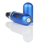 Ficha técnica e caractérísticas do produto Porta Perfume Atomizador Recarregável Spray 5ml Azul
