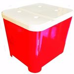 Ficha técnica e caractérísticas do produto Porta Ração Container 15kg - Vermelho