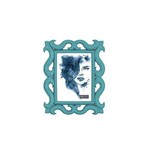 Ficha técnica e caractérísticas do produto Porta Retrato Azul 13X18 Mart Collection