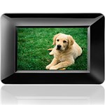 Porta-Retrato Digital Logic com LCD 7" LS0707 - Preto