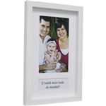 Ficha técnica e caractérísticas do produto Porta-retrato Painel Baby Love 10x15 Cm Branco