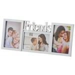 Ficha técnica e caractérísticas do produto Porta Retrato Prestige Friends 10x15cm - Branco