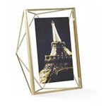 Porta Retrato Prisma 10x15cm Dourado - Umbra