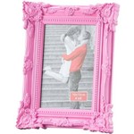 Porta Retrato Retrô 10x15cm - Lyor Classic - Rosa