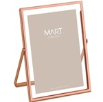 Ficha técnica e caractérísticas do produto Porta Retrato Rose Gold 10x15cm - Mart