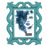 Ficha técnica e caractérísticas do produto Porta Retrato Style Azul - 10x15 Cm