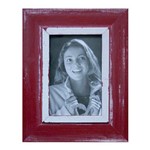 Ficha técnica e caractérísticas do produto Porta Retratos de Mesa para Foto 10x15 Cm Vermelho