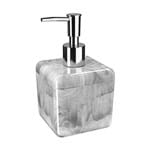 Ficha técnica e caractérísticas do produto Porta Sabonete Liquido 330ml Cube M Coza Mármore Branco
