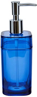 Ficha técnica e caractérísticas do produto Porta-Sabonete Líquido Splash Coza Azul