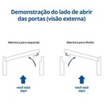 Ficha técnica e caractérísticas do produto Porta Veneziana Sasazaki Belfort em Aço 1 Folha 2,17mx67cmx12cm Direita - Direita