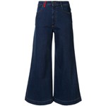 Ficha técnica e caractérísticas do produto Ports 1961 Calça Jeans Flare Cropped - Azul