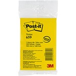 Ficha técnica e caractérísticas do produto Post-it 659 Amarelo 100 Folhas 102x152mm - 3M
