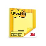 Ficha técnica e caractérísticas do produto Post It 76x76 C/100fls Amarelo - 3M