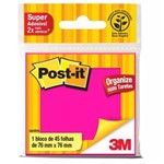Ficha técnica e caractérísticas do produto Post-it Rosa 7,6cmx7,6cm
