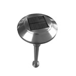 Ficha técnica e caractérísticas do produto Poste Solar Inox com Sensor de Presença Ecoforce