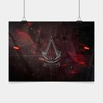 Ficha técnica e caractérísticas do produto Poster Game Adesivo Assassins Creed I I I PG0116