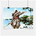 Ficha técnica e caractérísticas do produto Poster Game Adesivo Assassins Creed Iv PG0092