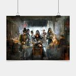 Ficha técnica e caractérísticas do produto Poster Game Adesivo Assassins Creed PG0135