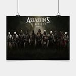 Ficha técnica e caractérísticas do produto Poster Game Adesivo Assassins Creed PG0137