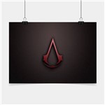 Ficha técnica e caractérísticas do produto Poster Game Adesivo Assassins Creed PG2824