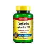 Ficha técnica e caractérísticas do produto Potássio + Vitamina B12 - 60 Cápsulas - Maxinutri