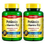 Potássio + Vitamina B12 - 2x 60 Cápsulas - Maxinutri