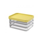 Pote Clear Trio -Ams - Cód. 12397 - Coza Utilidade Plást. Ltda