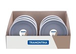Ficha técnica e caractérísticas do produto Pote Redondo Aço Inox com Tampa 61222185 - Tramontina