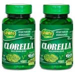 Ficha técnica e caractérísticas do produto 2 Potes de Clorella 120 cápsulas (500mg) - Unilife